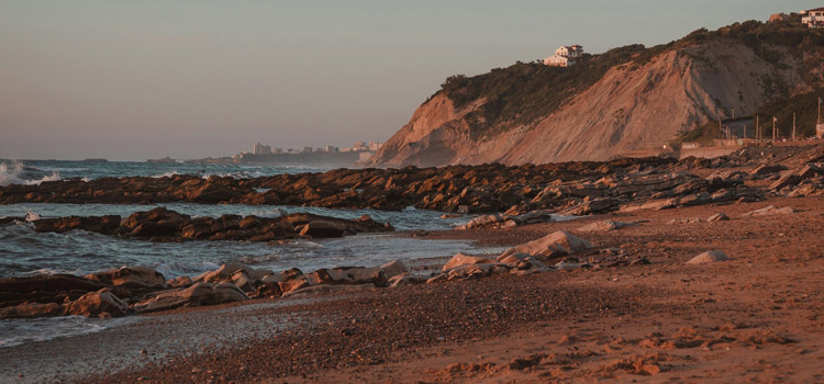 Plage de l'Uhabia à Bidart