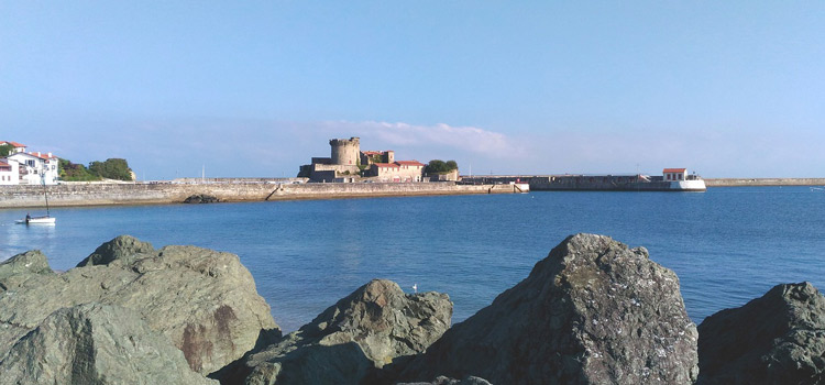 Le fort de Socoa au Pays Basque